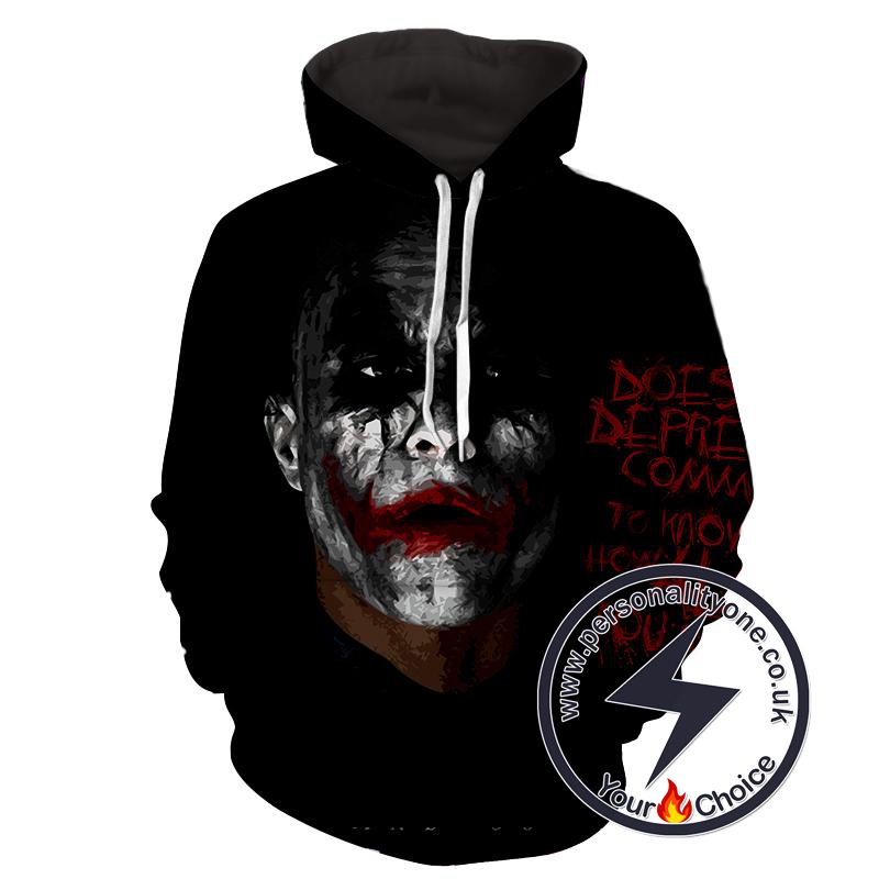 Joker - Joker 3D - Joker Hoodies